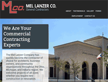 Tablet Screenshot of mellanzer.com